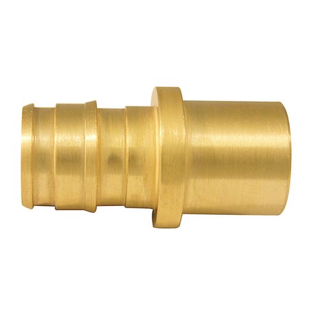 APOLLO PEX-A 1/2 in. Expansion PEX in to X 1/2 in. D Sweat Brass Male Adapter EPXMS1212